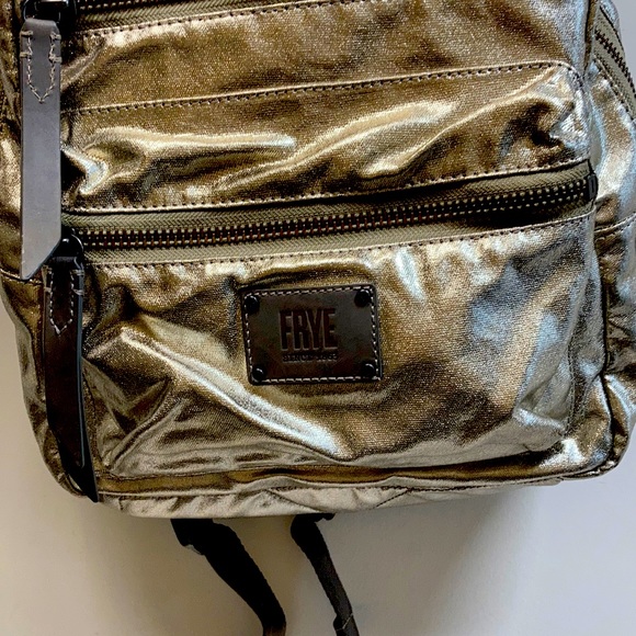 Frye metallic bag hotsell